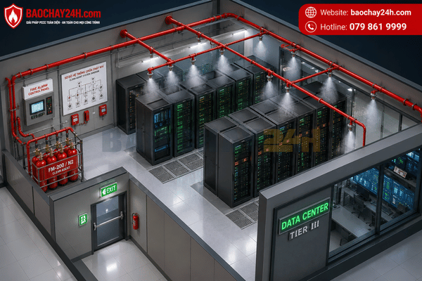 Giai phap pccc cho phong du lieu data center