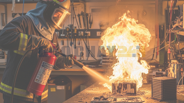 Xe Máy Điện: Lợi Ích Vượt Trội - Đừng Quên An Toàn PCCC!. Với những ưu điểm vượt trội như thân thiện với môi trường, tiết kiệm chi phí nhiên liệu, vận hành êm ái và không gây tiếng ồn, xe máy điện đang chinh phục đông đảo người dùng