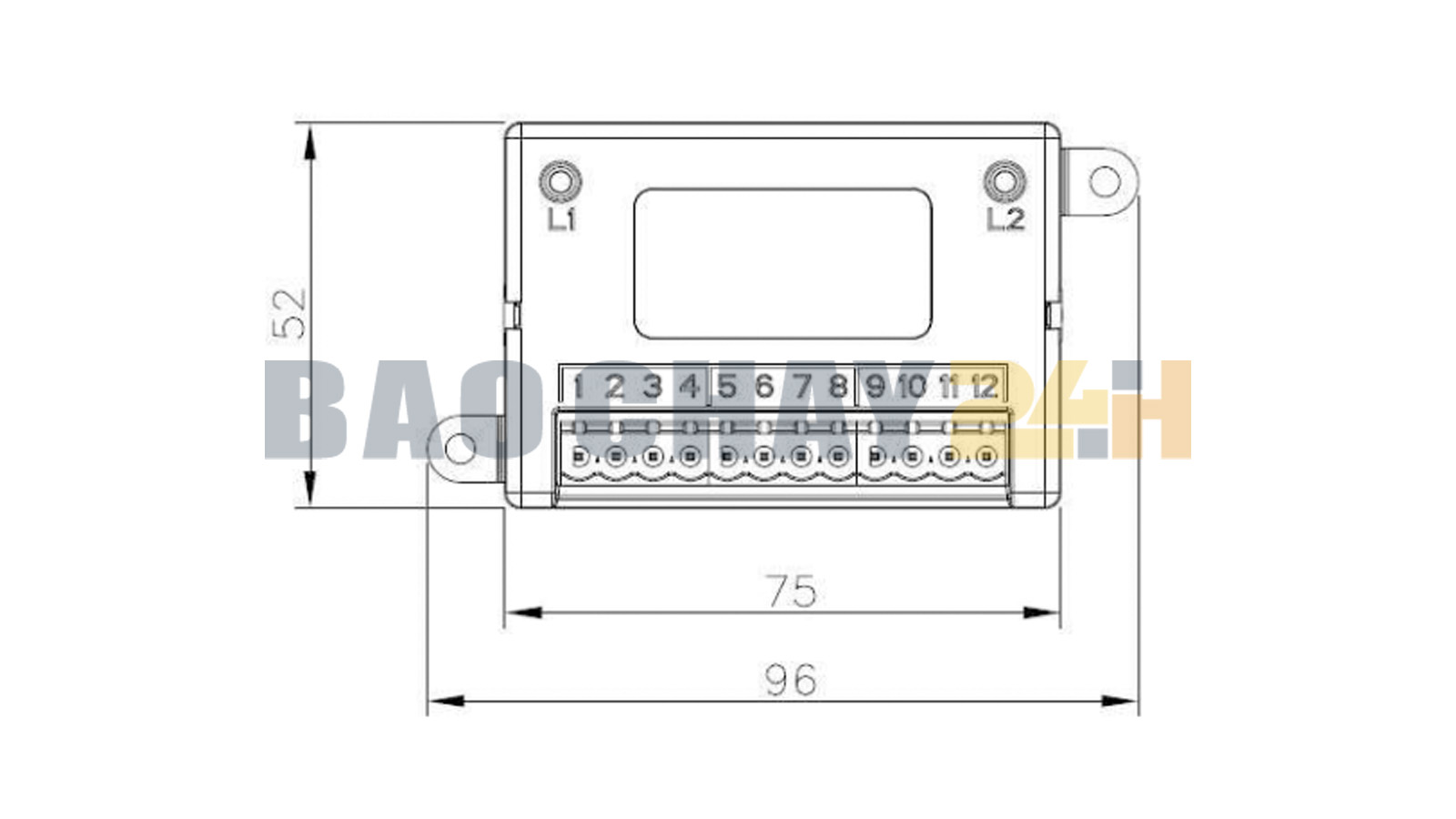 20-VMMC120-ADV Module điều khiển đầu ra relay có cách ly