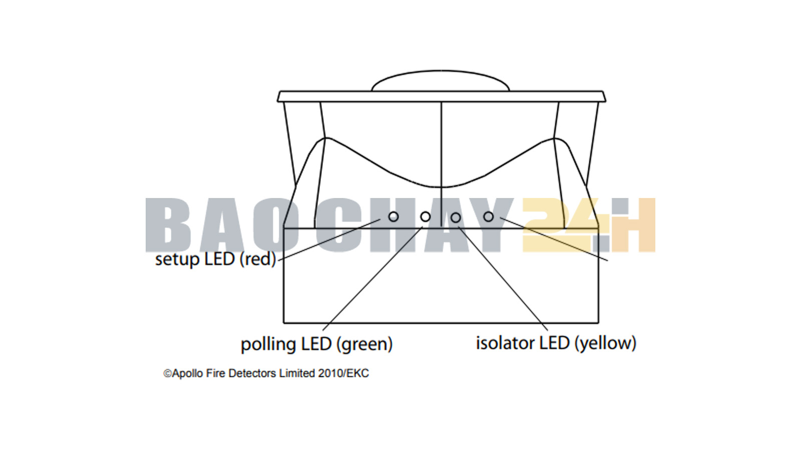58000-010APO Chuông báo cháy Apollo Discovery