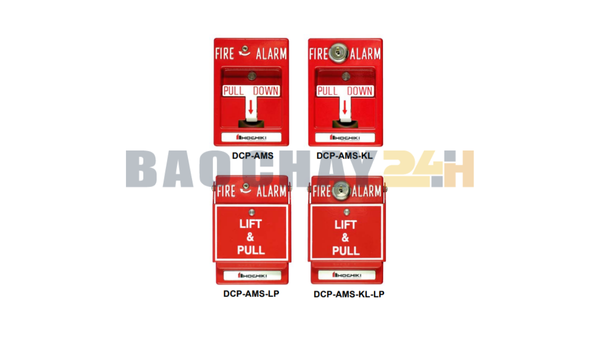 DCP-AMS Nút nhấn báo cháy khẩn cấp loại địa chỉ Hochiki được thiết kế để cung cấp phương tiện nhanh chóng và thực tế để kích hoạt tín hiệu báo cháy bằng tay