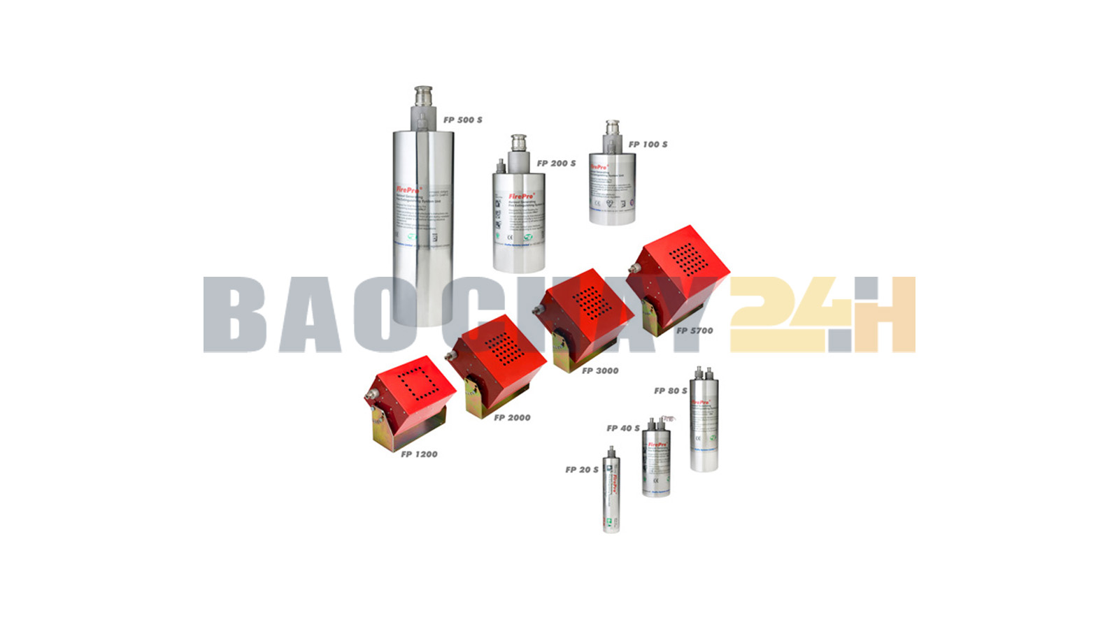 FNX-1200 Bình chữa cháy cưỡng chế Hochiki-FirePro Xtinguish 1200g