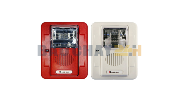 HES3-12WR Đèn chớp báo cháy 12VDC Hochiki được thiết kế để cung cấp cảnh báo trực quan hiệu quả trong các hệ thống báo cháy