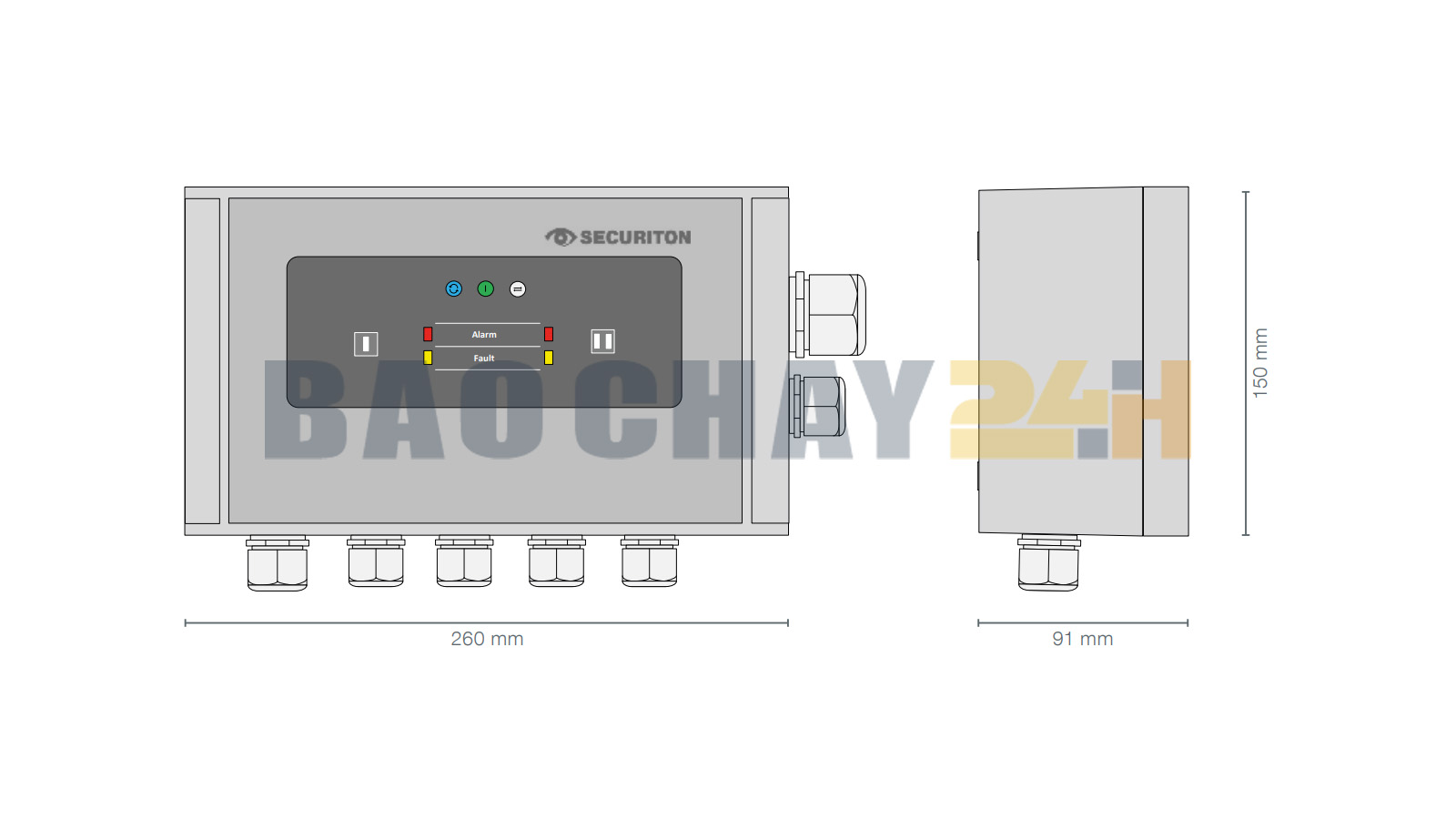 SCU 835 Đầu báo nhiệt tuyến tính SecuriHeat d-LIST là một hệ thống báo cháy sớm mang tính đột phá của Securiton, được thiết kế đặc biệt để giám sát và bảo vệ hiệu quả các khu vực có kích thước nhỏ đến vừa