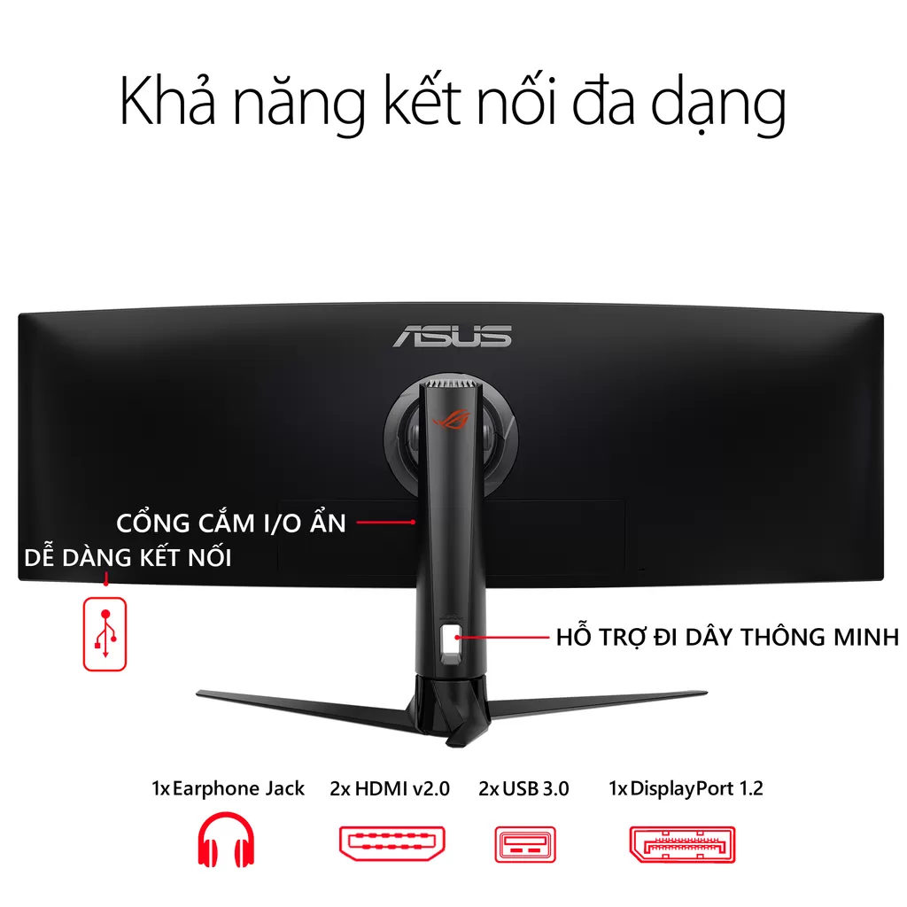 Màn hình cong Asus ROG Strix XG49VQ 49