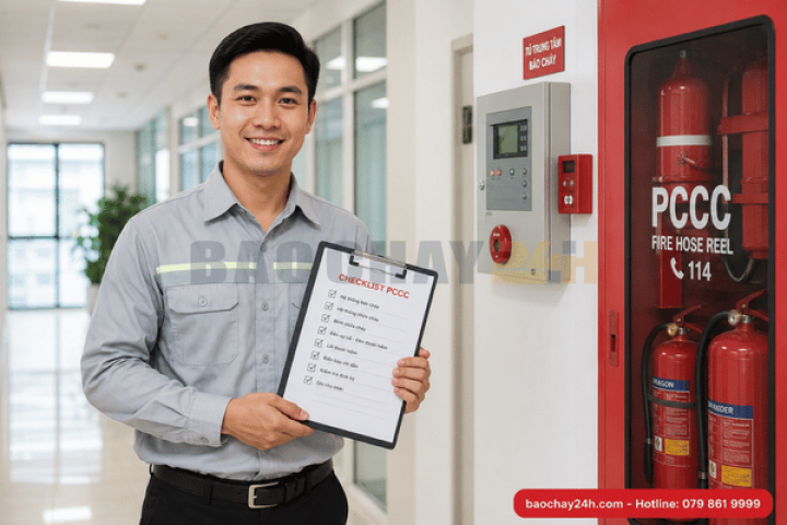 Checklist PCCC Cho Doanh Nghiệp: Tự Kiểm Tra Thiết Bị Trong 15 Phút