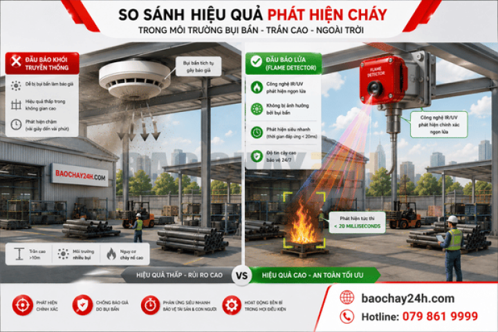 Đầu Báo Lửa (Flame Detector) Và Ứng Dụng Trong Môi Trường Đặc Thù