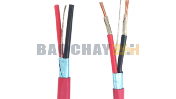 Cáp tín hiệu báo cháy chống cháy, chống nhiễu LS 2x1.0mm