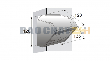 Giá đỡ chuyên dụng cho đầu báo lửa Siemens